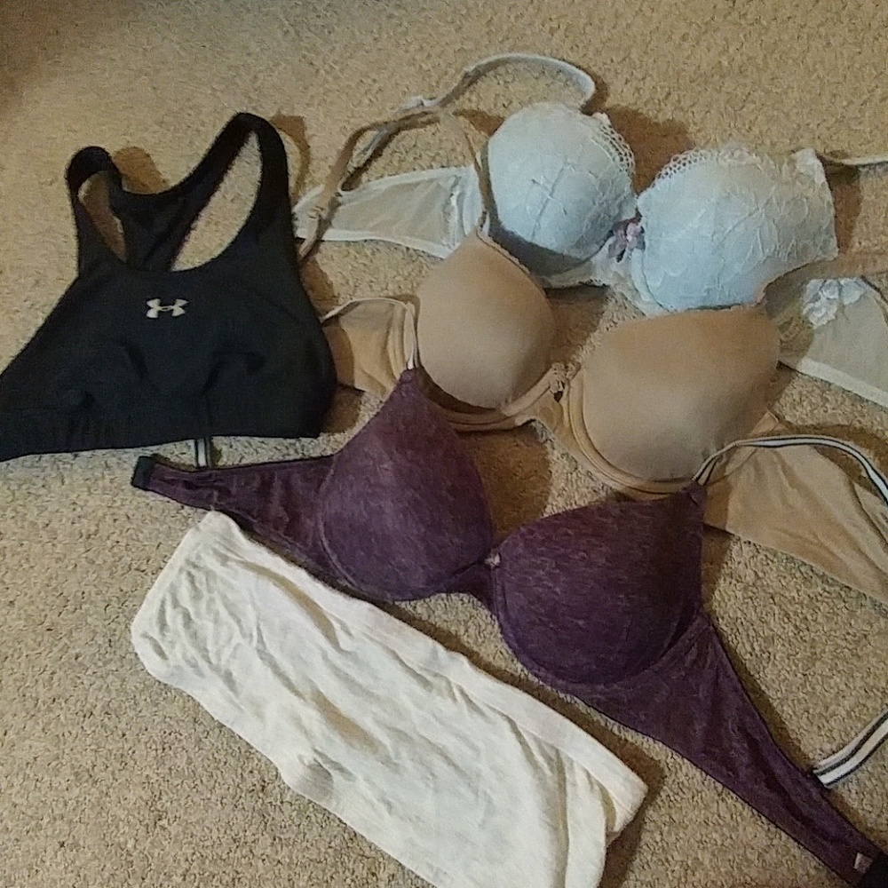 Victorias secret and under armor bras